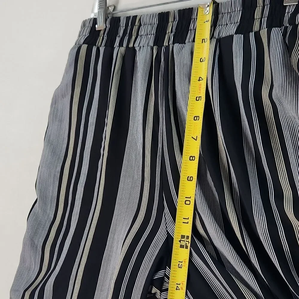 Socialite  Wide leg Stripped Summer breeze Pants Large